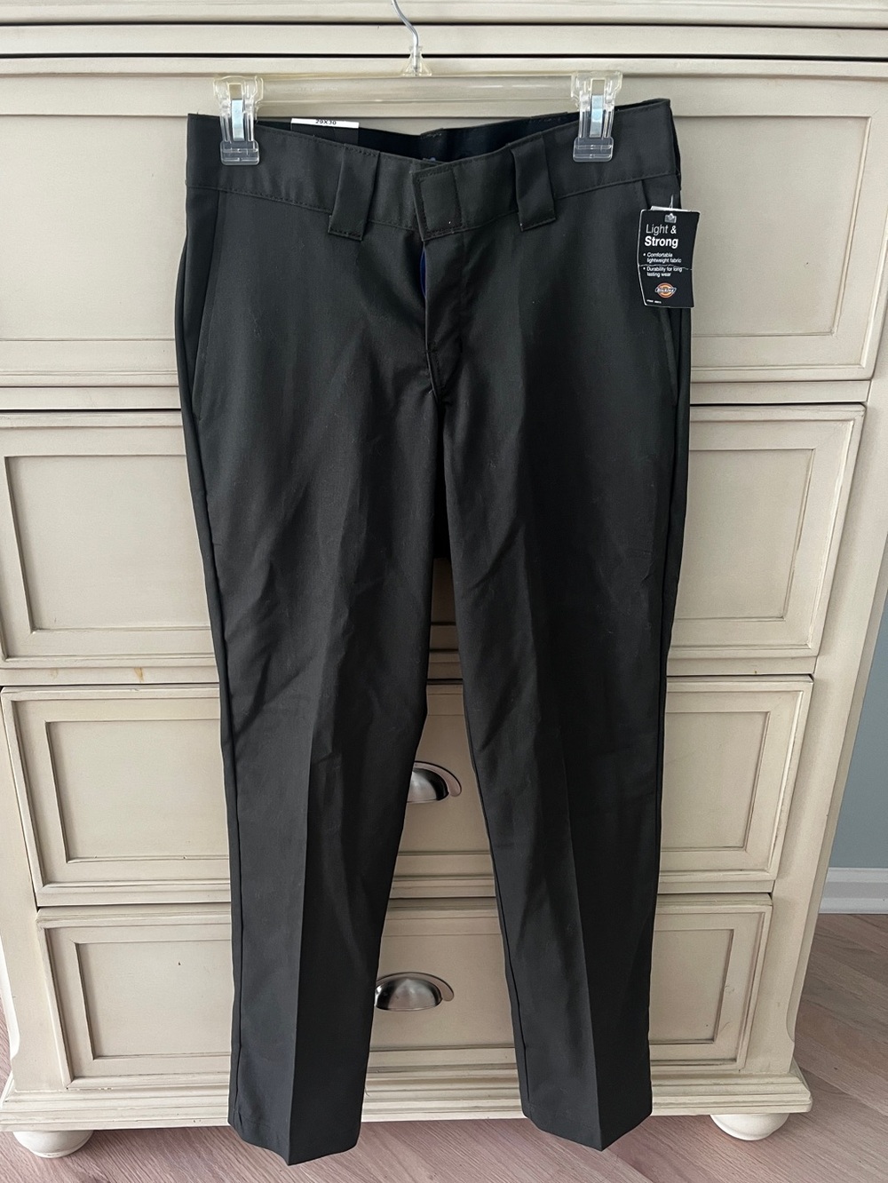 NWT Dickies 29x30 Olive Straight, Tapered Dress Pants for Men